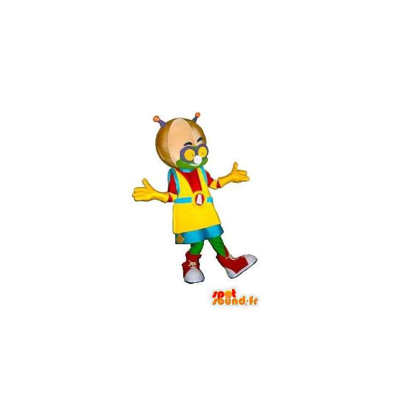 Mascot Martian hip-hop stijl, casual vermomming - MASFR001576 - man Mascottes
