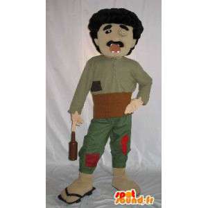 Costume d'un personnage borgne, alcoolique aux dents cassées - MASFR001586 - Mascottes Homme