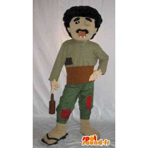 Costume d'un personnage borgne, alcoolique aux dents cassées - MASFR001586 - Mascottes Homme