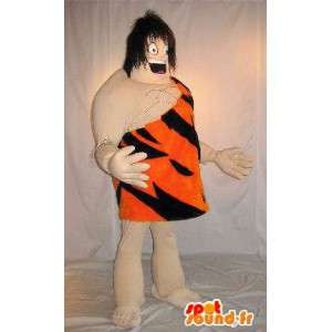 Mascot Tarzan, King of the jungle tiger outfit - MASFR001587 - Tiger mascots