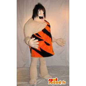 Mascot Tarzan, il re della giungla vestito tigre - MASFR001587 - Mascotte tigre