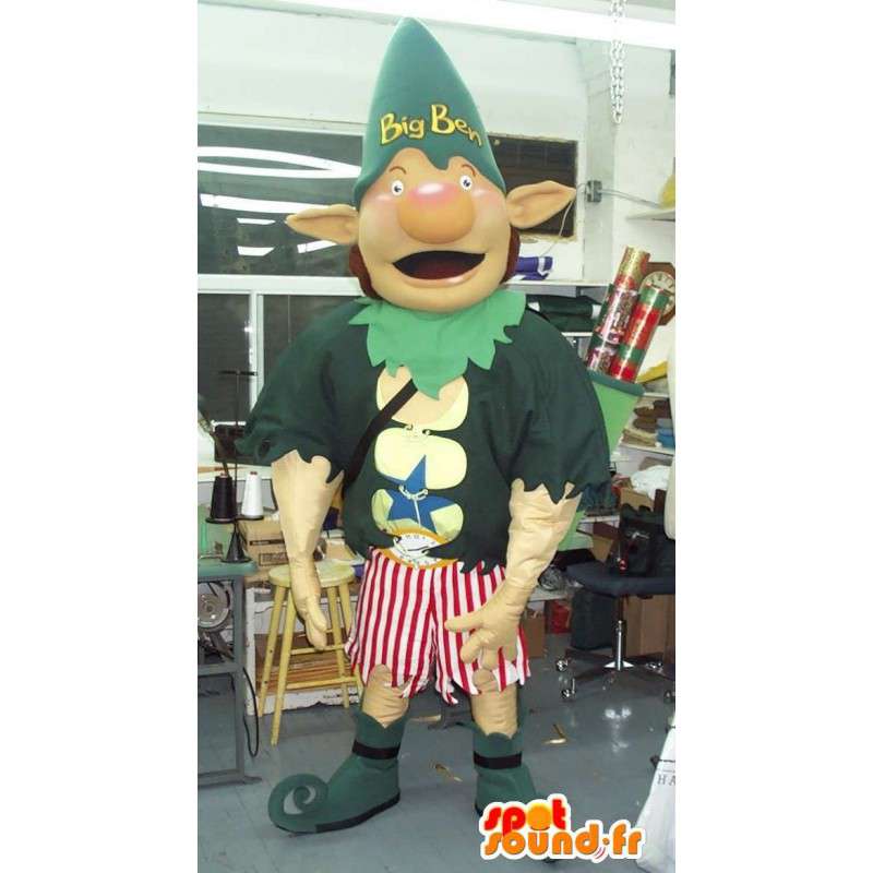 Mascot elfo gigante Big Ben, costumi stravaganti - MASFR001588 - Mascotte animale mancante