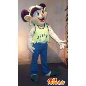 Elf citta Mascot a guardare alla moda giovane - MASFR001590 - Mascotte animale mancante