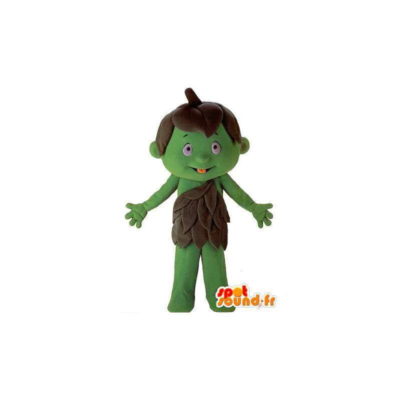 Maskotti Character Green Giant lapsi - MASFR001602 - Mascottes Enfant