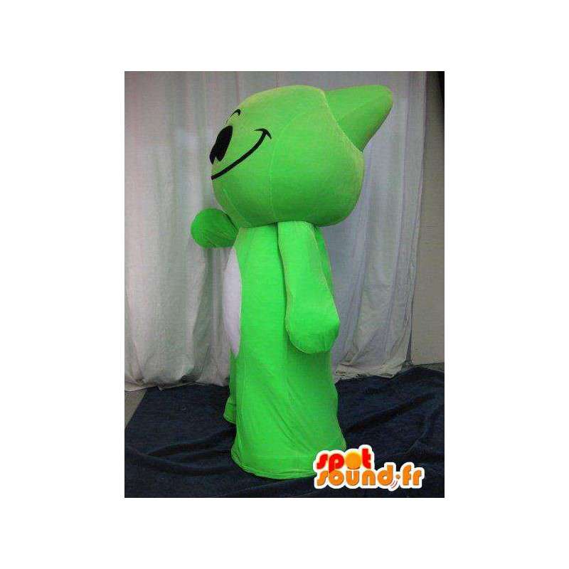 Little green monster mascot costume hero manga - MASFR001641 - Monsters mascots