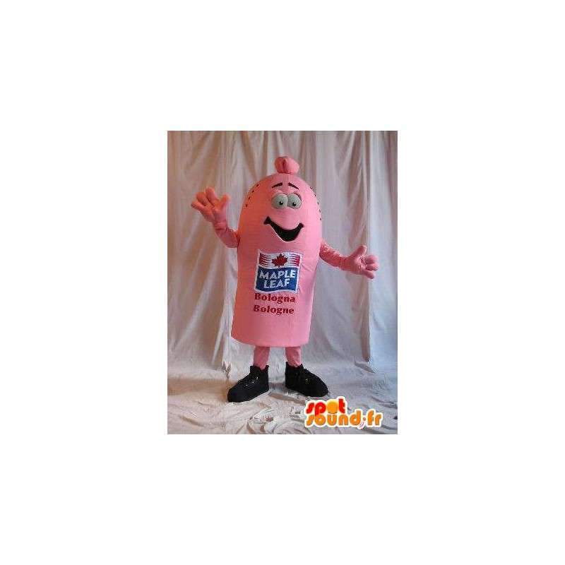 Mascot em forma de salsicha, comida gourmet disfarce - MASFR001643 - Rápido Mascotes Food