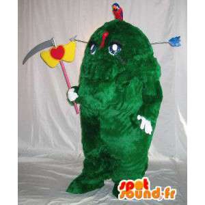 Hedge beängstigend Maskottchen Kostüm Monster Welle - MASFR001646 - Maskottchen der Pflanzen