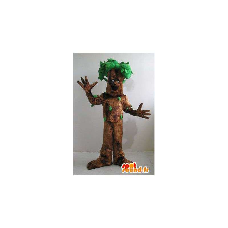 木のキャラクターのマスコット、森の変装-MASFR001647-植物のマスコット