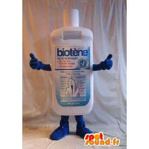 Mascot bottle of mouthwash, hygiene disguise - MASFR001648 - Mascots bottles