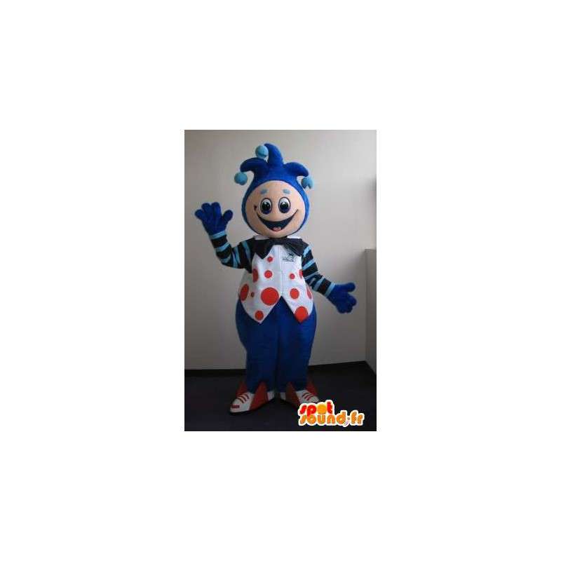 Koning mascotte clown, clown vermomming - MASFR001665 - mascottes Circus