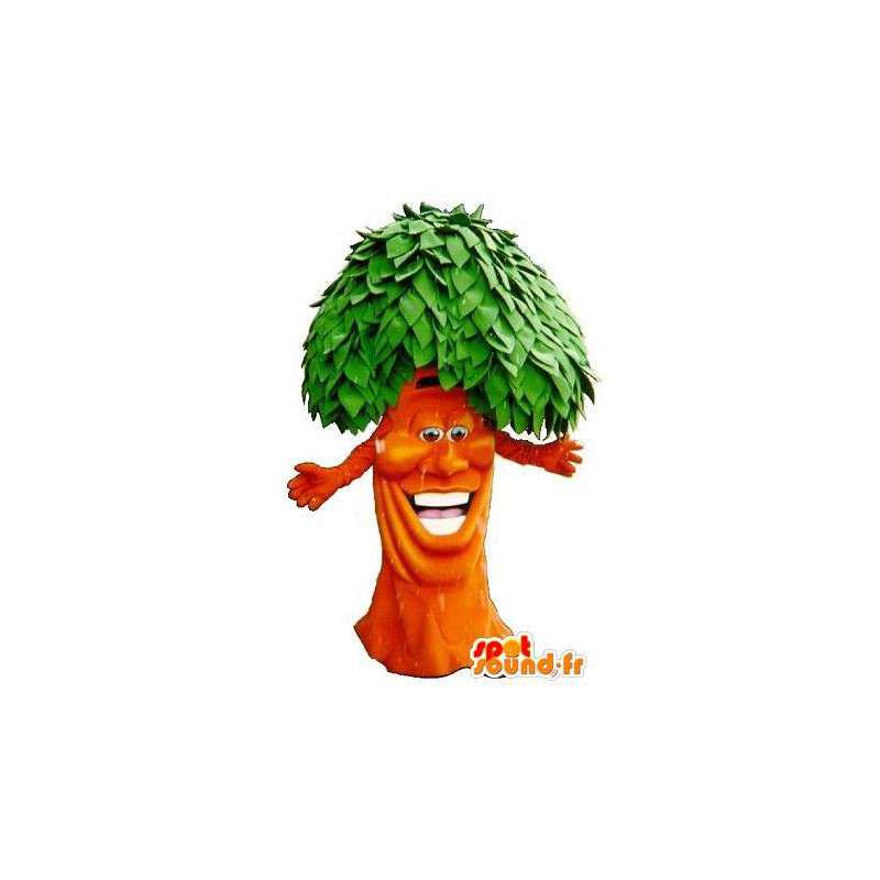 Maskot av ett rastafarian träd, skogskostym - Spotsound maskot