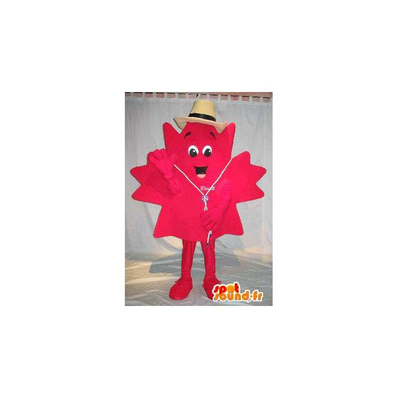 Mascot representing the maple disguise Canada Special - MASFR001671 - Mascots of plants