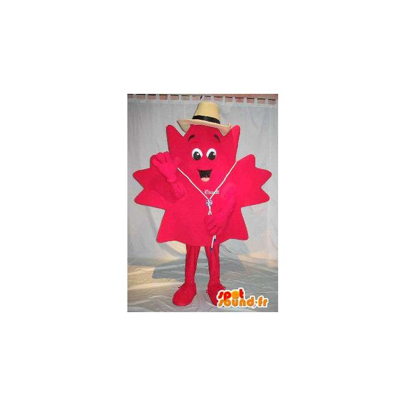 Mascot vertegenwoordigen esdoorn, speciale vermomming Canada - MASFR001671 - mascottes planten