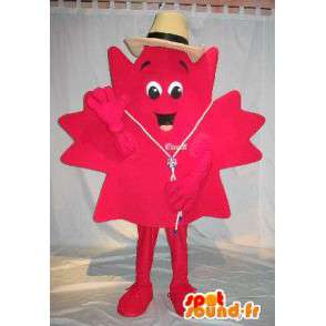 Mascot vertegenwoordigen esdoorn, speciale vermomming Canada - MASFR001671 - mascottes planten