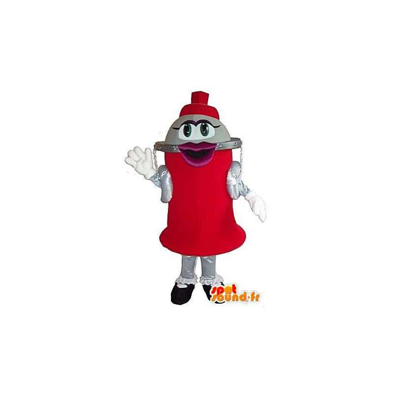 Mascotte de personnage en forme de gourde, déguisement bouteille - MASFR001681 - Mascottes Bouteilles