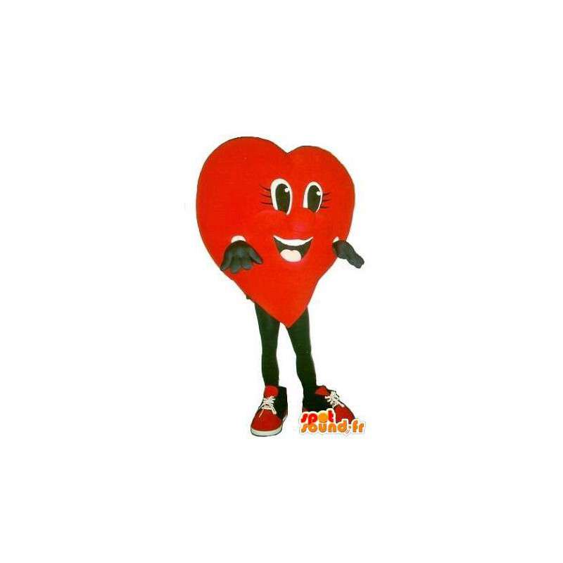 Mascot em forma de coração, disfarce amor - MASFR001685 - Mascotes não classificados
