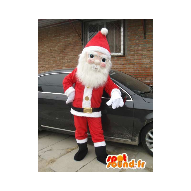 Temporada de fiesta de traje de la mascota de Papá Noel - MASFR001690 - Mascotas de Navidad