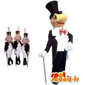 Disguise Arsène turtle Lupin and the gendarmes frog - Frog mascots - MASFR001713 - SpotSound.fr