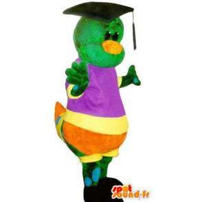 Graduação lagarta mascote, disfarce inseto colorido - MASFR001748 - mascotes Insect