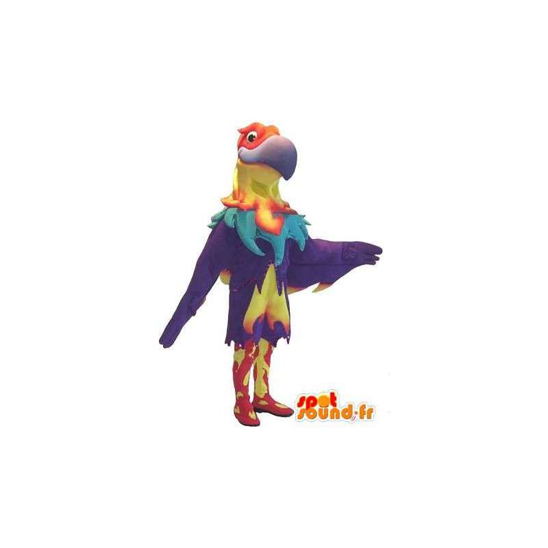 Mascotte d'aigle aux allures de phénix, déguisement de rapace - MASFR001749 - Mascotte d'oiseaux