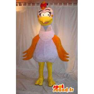 Coquette kylling maskot kostyme gryte - Kyllingemaskott - Haner - Kyllinger - MASFR001797 - SpotSound.fr