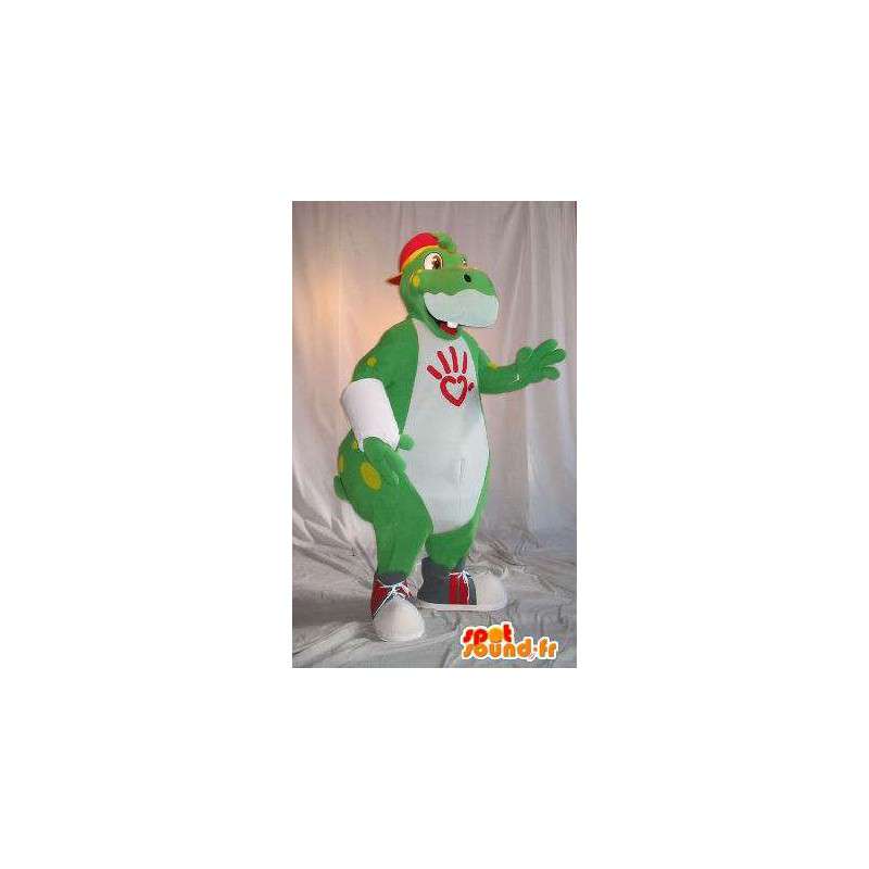 Mascot representerer en hip flodhest flodhest forkledning - MASFR001803 - Hippo Maskoter