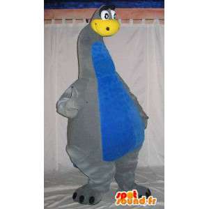 Mascotte de dinosaure au long cou, déguisement de dinosaure - MASFR001806 - Mascottes Dinosaure