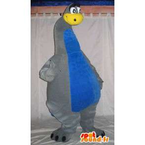 Mascotte de dinosaure au long cou, déguisement de dinosaure - MASFR001806 - Mascottes Dinosaure