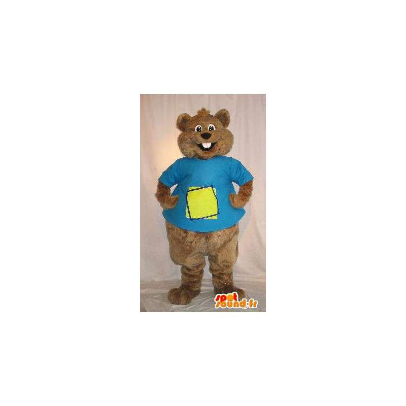 Brown squirrel mascot costume rodent - MASFR001807 - Mascots squirrel