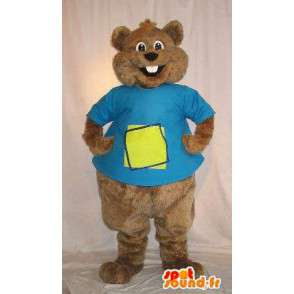 Brown squirrel mascot costume rodent - MASFR001807 - Mascots squirrel