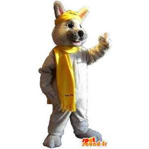 Winter kanin maskot, bunny forkledning - MASFR001810 - Mascot kaniner