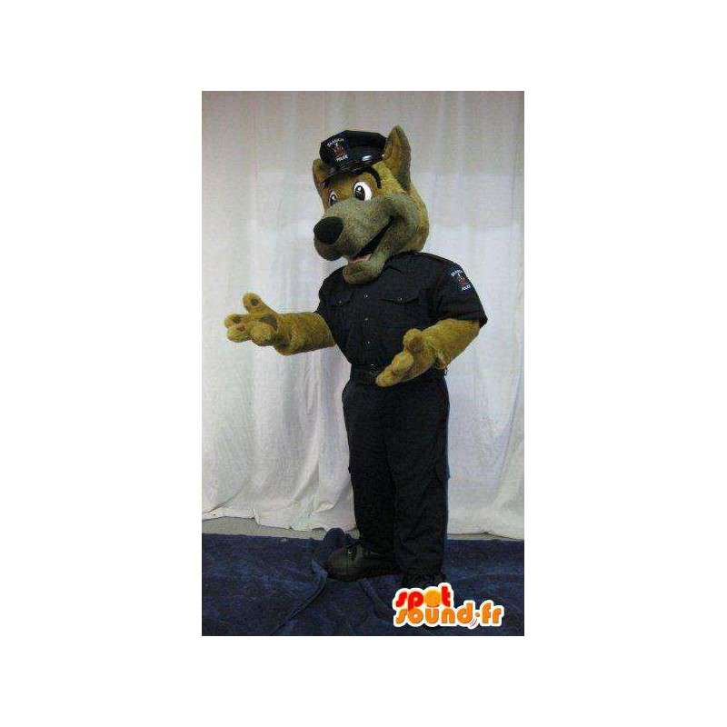 Dog mascot dressed as cop costume police - MASFR001818 - Dog mascots