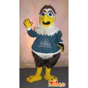 Little eagle mascot friendly disguise eagle - MASFR001826 - Mascot of birds
