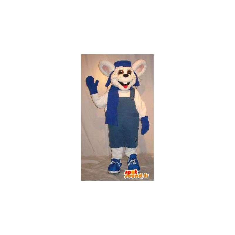 Mouse mascot winter dress, costume mouse - MASFR001830 - Mouse mascot