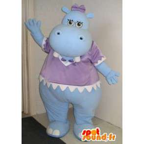 Baby ippopotamo mascotte costume bambino.  - MASFR001837 - Ippopotamo mascotte