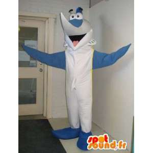 Hamerhaai mascotte in combinatie haai kostuum - MASFR001845 - mascottes Shark