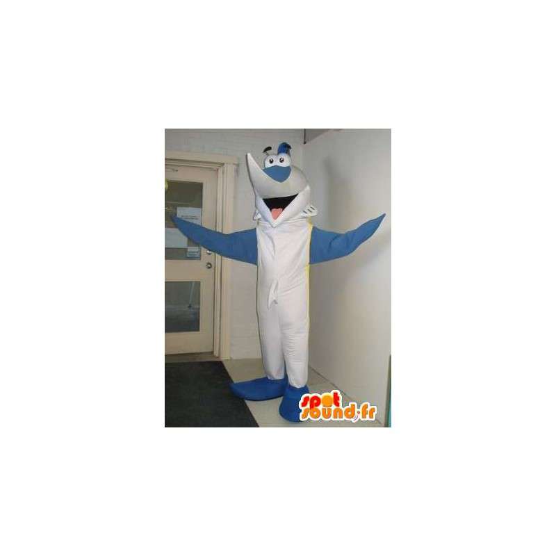 Hamerhaai mascotte in combinatie haai kostuum - MASFR001845 - mascottes Shark