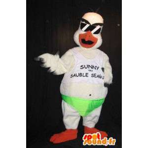 Adelaar mascotte gekleed redneck, redneck kostuum - MASFR001859 - Mascot vogels