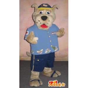 Dog Mascot toerist mode, toerist vermomming - MASFR001865 - Dog Mascottes