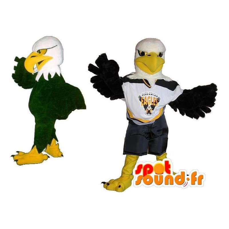 Voetballer mascotte adelaar kostuum US Sports - MASFR001883 - Mascot vogels