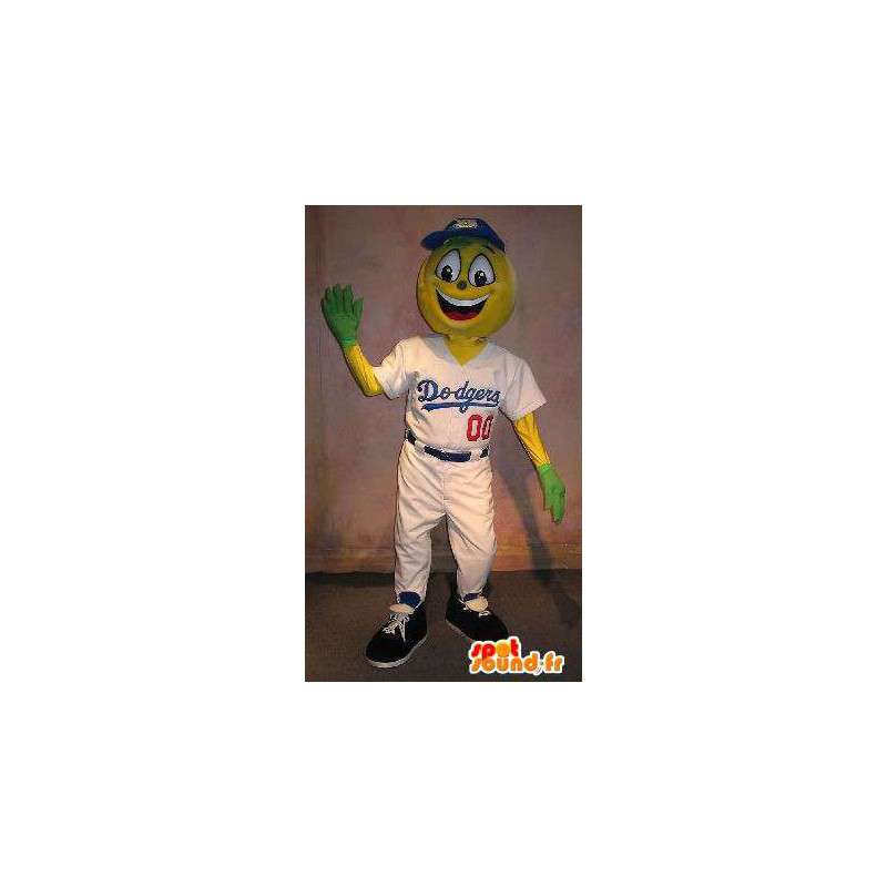 Speler Mascot Dodgers vermomming - MASFR001908 - sporten mascotte