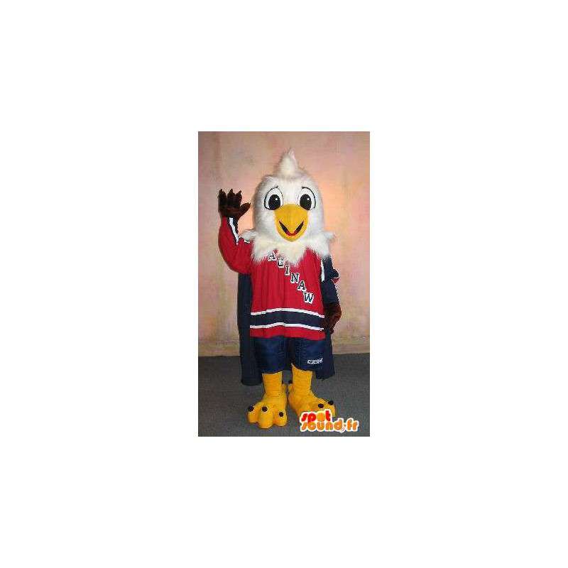 Eagle mascot in sports outfit, costume toy - MASFR001912 - Sports mascot