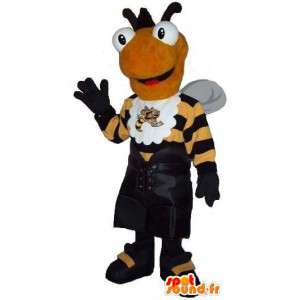 Mascotte d'abeille en tenue sport, déguisement abeille sportive - MASFR001921 - Mascottes Abeille