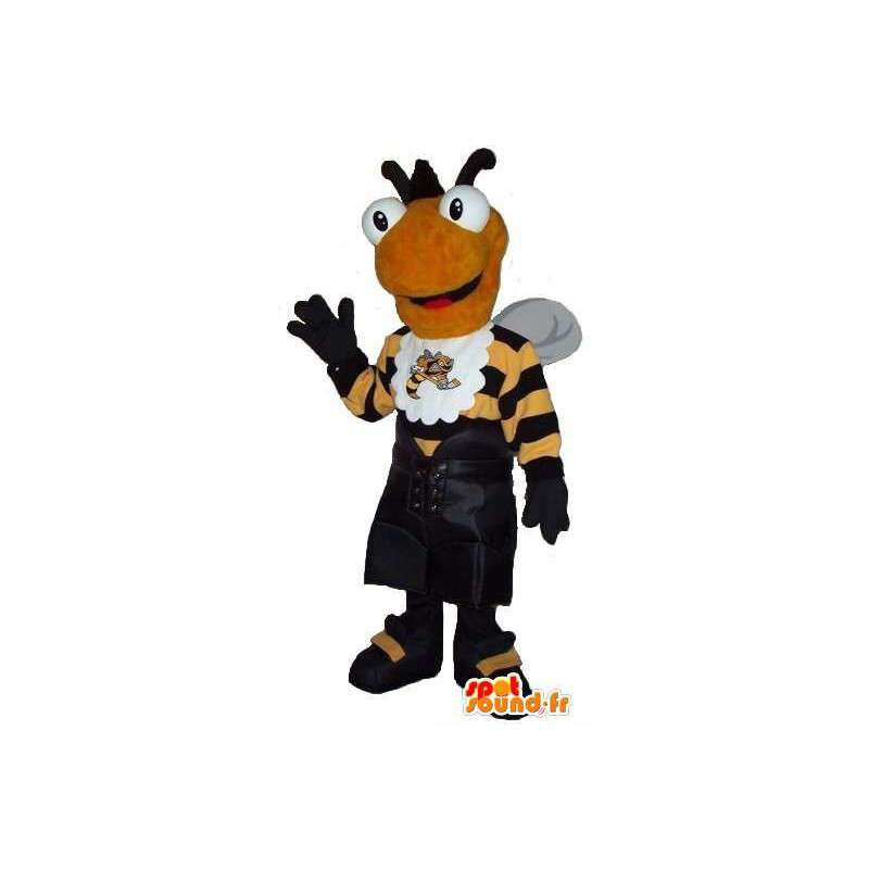 Bee mascot dressed in sport, sports bee costume - MASFR001921 - Mascots bee