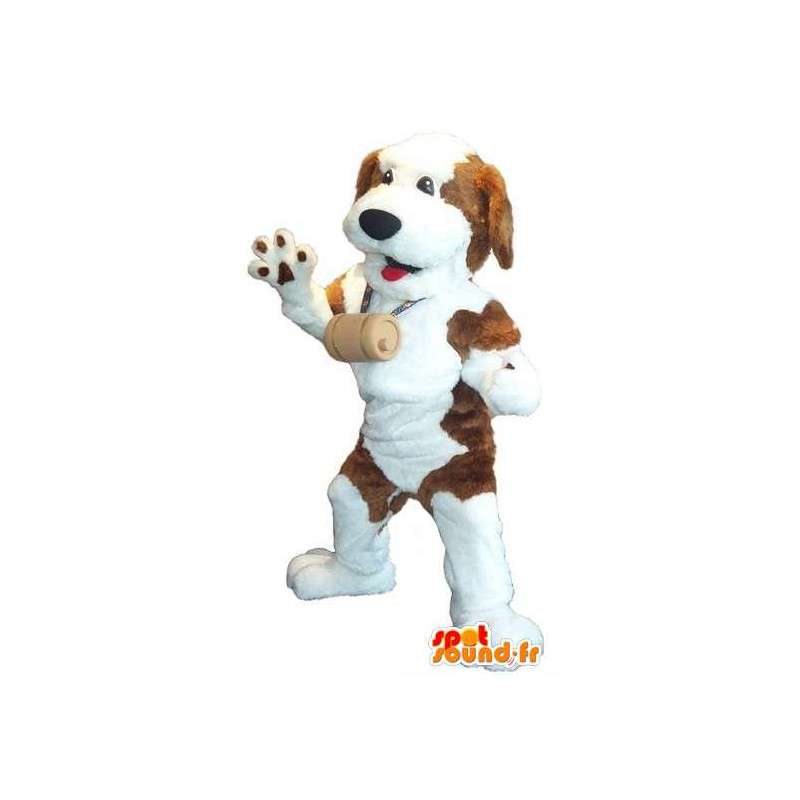 Mascot San Bernardo traje del perro de montaña - MASFR001935 - Mascotas perro