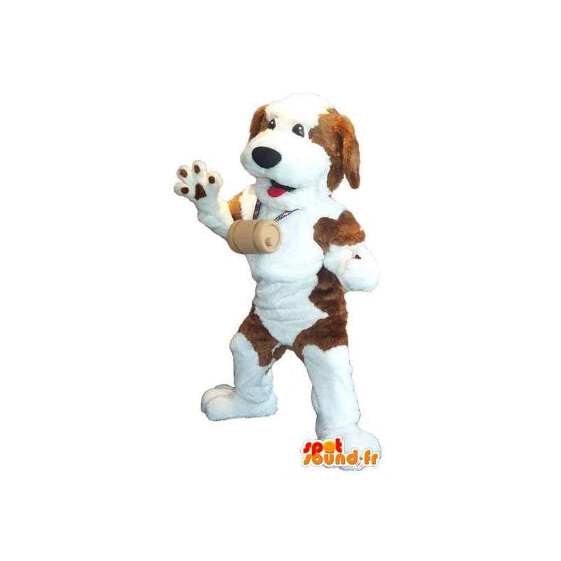 Mascotte de Saint Bernard, déguisement chien de montagne - MASFR001935 - Mascottes de chien