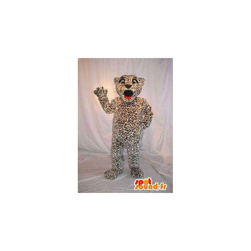 A cute little mascot cheetah costume for child  - MASFR001985 - Mascots child