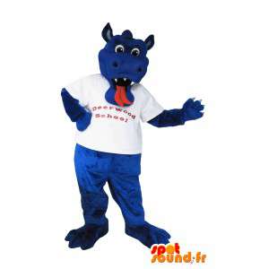Representing the dragon mascot Murray, imaginary disguise - MASFR001983 - Dragon mascot