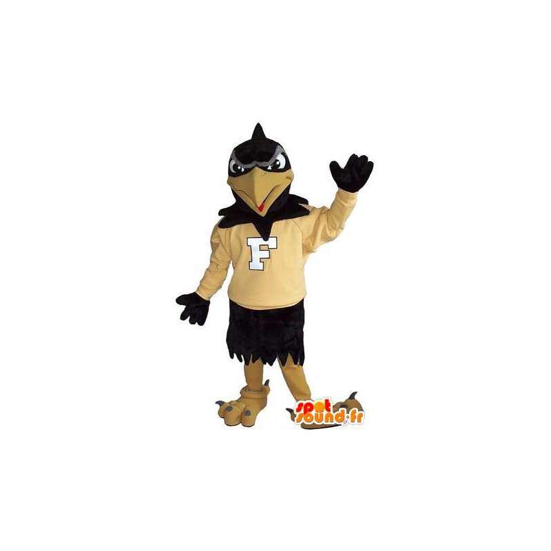 Representing a raven mascot bear costume bird - MASFR001994 - Mascot of birds