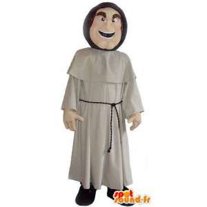 Mascot representando um disfarce monge mosteiro - MASFR001996 - Mascotes homem